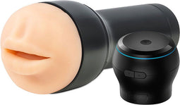 Kiiroo - Powerblow en Feel Mouth Stroker Set - Zwart