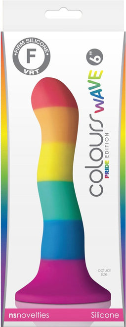 PRIDE | Pride - Lgbt Flag Dildo Wave 17 Cm