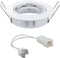 Paulmann Premium Line - Inbouwlamp zwenkbaar rond 83 mm 30° GU5,3 max. 50W 230/12V dimbaar Wit