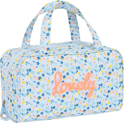 Toilettas voor op School Moos Lovely Licht Blauw (31 x 14 x 19 cm)