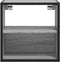 vidaXL - Nachtkastjes - 2st - wandgemonteerd - 40x31x39,5cm - grijs - sonoma - eiken