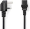 Nedis CEGP11100BK20 - Stroomkabel UK-connector - 200cm - Zwart