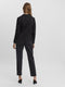 VERO MODA VMJULIA LS BLAZER - Dames Blazer - Aangesloten met knoopsluiting - Zwart