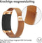 iMoshion Bandje Geschikt voor Samsung Gear Fit 2 / 2 Pro - iMoshion Milanees magnetische band - Rosé Goud