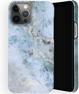 Selencia Hoesje Geschikt voor iPhone 13 Pro Max Hoesje - Selencia Maya Fashion Backcover - blauw