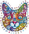 UNIDRAGON Houten Puzzel Voor Volwassenen Dier - Indrukwekkende Kat - 700 stukjes - Royal Size 47x52 cm