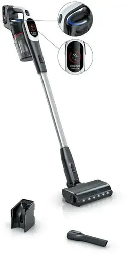 Bosch Unlimited 9 - Draadloze steelstofzuiger - MicroClean-technologie - Wit