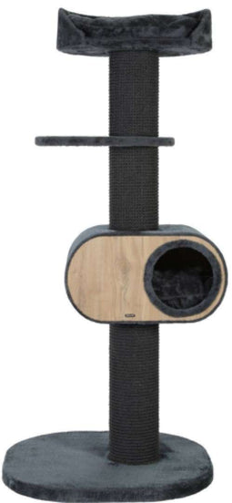 ZOLUX Krabpaal Wonderful Cat 3 kleur grijs - krabpaal - 62.5 x 63 x 158cm