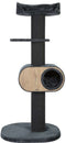 ZOLUX Krabpaal Wonderful Cat 3 kleur grijs - krabpaal - 62.5 x 63 x 158cm