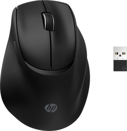 HP Tilt 720M - Ergonomische Muis - Draadloos Bluetooth® en USB - Zwart
