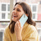 Accezz iPhone Xr - Liquid Silicone Backcover - Schokabsorberend - Blauw