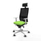 Bureaustoel met hoofdsteun Piqueras y Crespo 4B086G1 Pistache