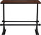 vidaXL - Bartafel - 120x60x107 - cm - massief - gerecycled - hout - donkerbruin