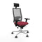Bureaustoel met hoofdsteun Piqueras y Crespo 3D026G1 Kastanjebruin