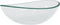 vidaXL - Wasbak - 54,5x35x15,5 - cm - gehard - glas - transparant