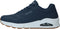 Skechers Uno - Stand On Air - Heren Sneakers - Air-Cooled Memory Foam - Navy
