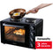 HANSEATIC HMO366BKB Mini Oven met Kookplaten 36 Liter