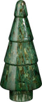 House of Seasons Kerstdecoratie Boom - H42 x Ø16 cm - Glas - Groen