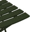 vidaXL - Vouwbare - tuinzetels - 2 - stuks - Donkergroen - Staal
