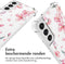 iMoshion Hoesje Geschikt voor Samsung Galaxy S22 Hoesje Met Koord - iMoshion Design Hoesje met Koord - Roze / Blossom Watercolor