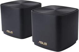 ASUS ZenWiFi XD4 Plus - AX1800 Wifi 6 Mesh Systeem - Veilig internet - Zwart (2 stuks)