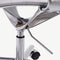 Furnicher Akira bureaustoel - PU-leren zitting - Chroom frame - In hoogte verstelbaar - Draaibaar - Wit