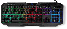Nedis GKBD110BK - Gaming Toetsenbord - Membraan - AZERTY FR - Zwart