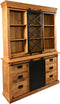 Wandkast Fresno XL - Vitrinekast - Buffetkast industrieel 220 cm