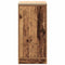 vidaXL - Garagekast - 40x51x85 - cm - massief - grenenhout - oud - hout