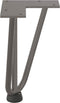 vidaXL - Haarspeld - tafelpoten - 4 - st - 20 - cm - massief - staal - naturel