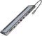 Ewent EW1150 - Hub USB - 10/100/1000 Mbps - Zilverkleurig