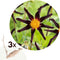 Plant in a Box - Dahlia 'Verrone's Obsidian' - set van 3 - zomerbloeiers - dahliaknollen - tuinbloemen - Paars