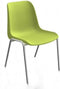 Rome Kantinestoelen - Kunststof - Geel