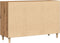 vidaXL - Dressoir - 103,5x35x70 - cm - bewerkt - hout - artisanaal - eikenkleurig