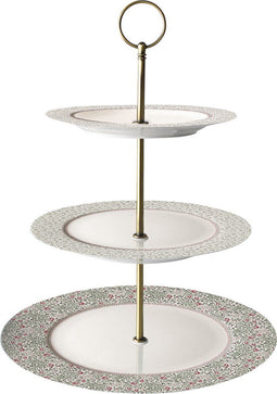Laura Ashley Wild Clematis Collectables Etagere 3-Laags