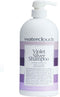 Waterclouds Violet Silver Shampoo - 1000 ml met pomp- Zilvershampoo - Voor Blondines -