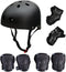 Skate Beschermingsset met Helm - Zwart - Maat M