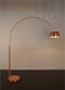Zuiver Metal Bow Vloerlamp/ Booglamp Koper