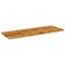 Tafelblad rechthoekig 160x50x3,8 cm massief mangohout