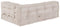 vidaXL - Pallet - Sofa - Kussen - met - Arm- - en - Rugsteun - Crème - Stof