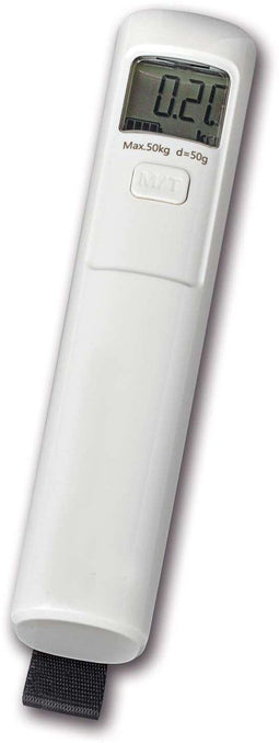 MAULtrek Bagageweger 50 kg- wit - metaal - 1 stuk - 14.8 x 3.3 x 4.3 cm - MAUL