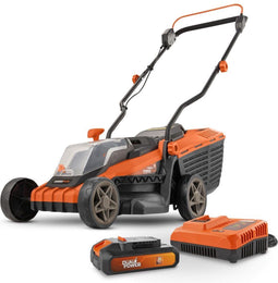 Powerplus POWDPGLWS1 - Accu-grasmaaier 20 V - 340 mm maaibreedte met 30 L opvangbak