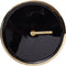 Hearthome & Living - Bijzettafel Nouk - Zwart/Goud - 49,5x49,5x37cm (LxBxH)
