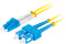 Lanberg FO-SULU-SD11-0020-YE - Slang G657A1 - Duplex - Geel (2 m)