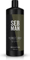 SEB MAN The Multitasker Care 3-in-1 Shampoo 1000ml - Normale shampoo vrouwen - Voor Alle haartypes