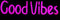 Luca Lighting Neonverlichting Good Vibes 50x12,5x5cm