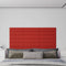 vidaXL - Wandpanelen - 12 - st - 1,08 - m² - 60x15 - cm - kunstleer - wijnrood