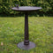 Esschert Design Vogelbad op voet - XXL - Hout - Bruin - Ø 55 cm