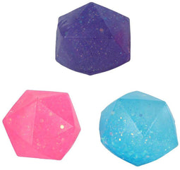 Glamour Diamanten Glitter Knijpbal, 6cm