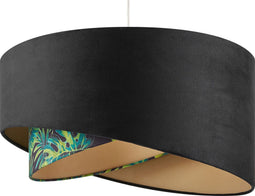 ZEJA - Hanglamp - Zwart - Polyester